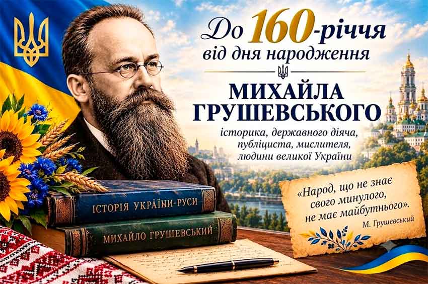 Михайло Грушевський — людина, яка повернула українцям їхню історію