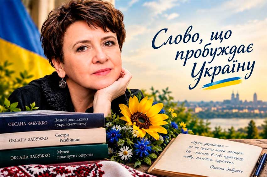 Оксана Забужко — це голос, який формує і змінює українську культуру
