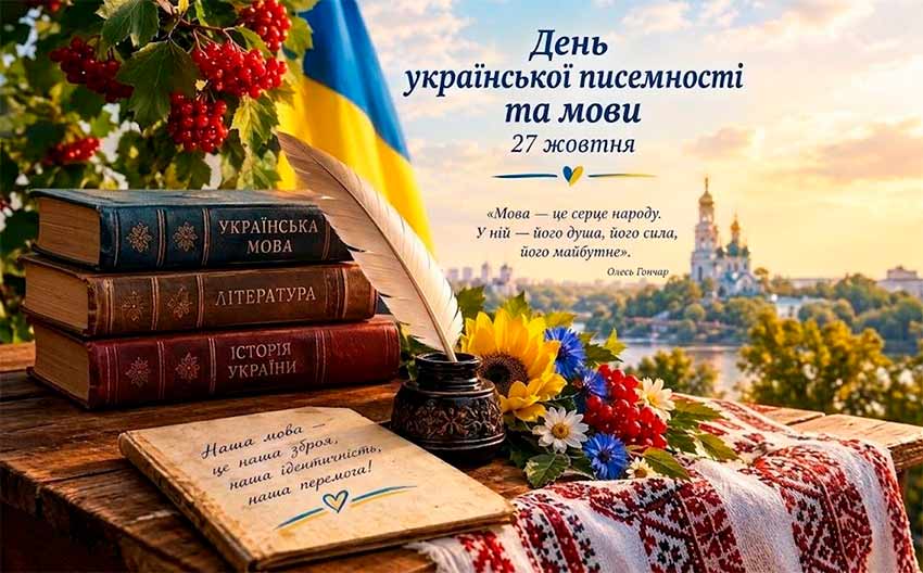 Слово, що єднає Україну: до Дня української писемності та мови